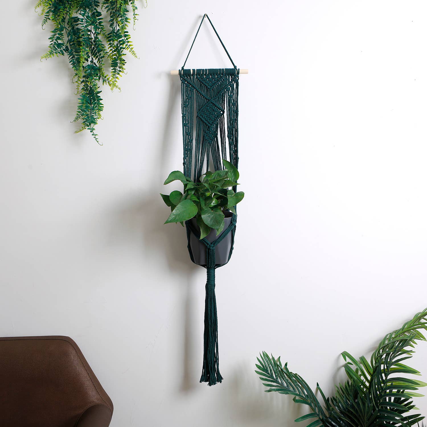 Sparkle Being – Großhandel Pflanzenampel – Ständer für Hängetöpfe aus Makramee, Baumwollseil5