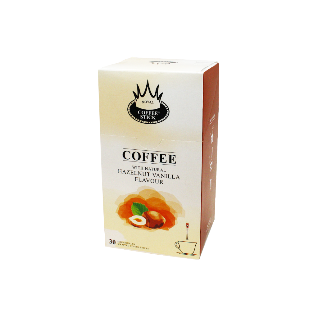 Royal T-Stick - Wholesale Oploskoffie/espresso - Gevriesdroogde hazelnoot-vanillekoffie1
