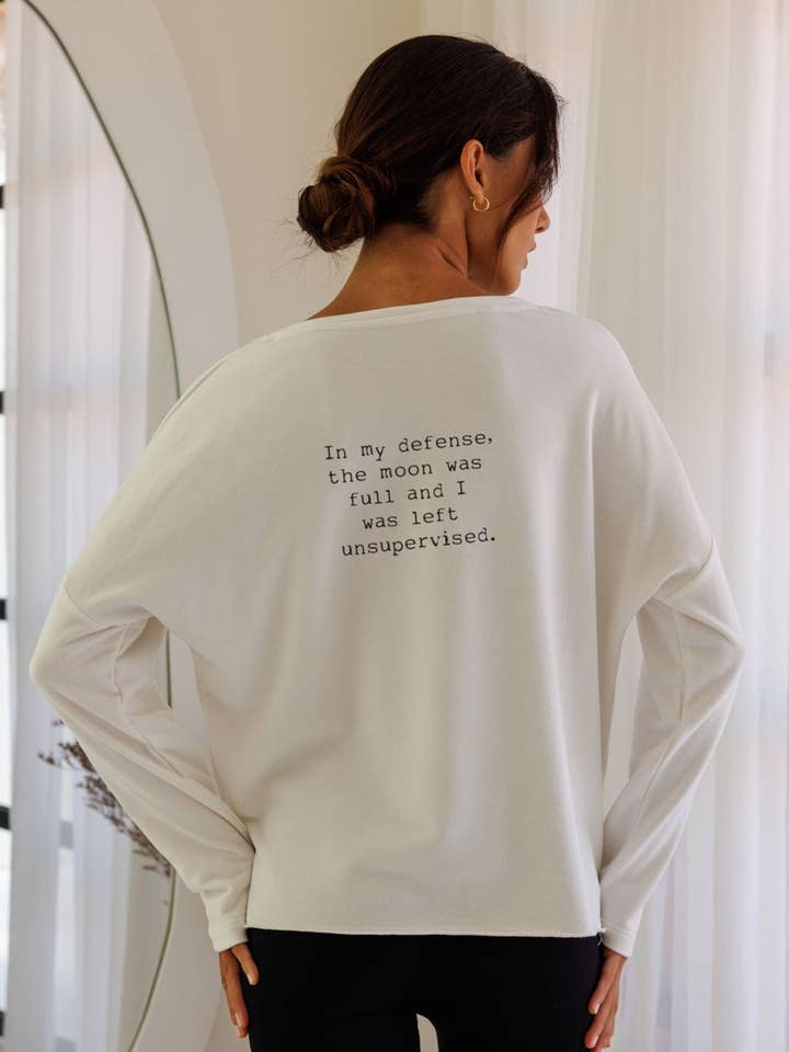 "Full Moon" Perfect Pullover for wholesale by Om & Ah London