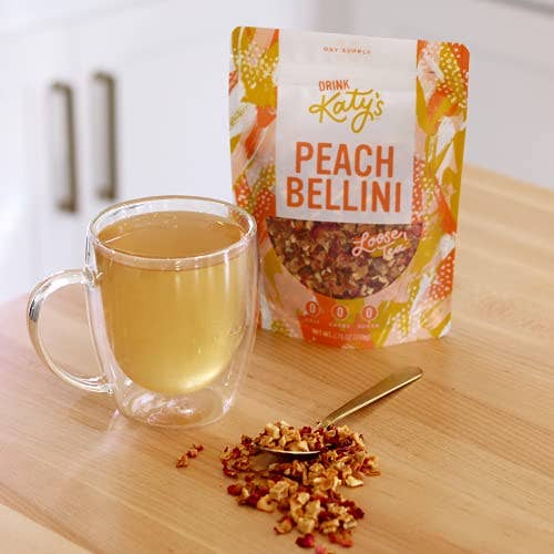 Drink Katy's® - Wholesale Loose Tea - Peach Bellini Loose Tea8
