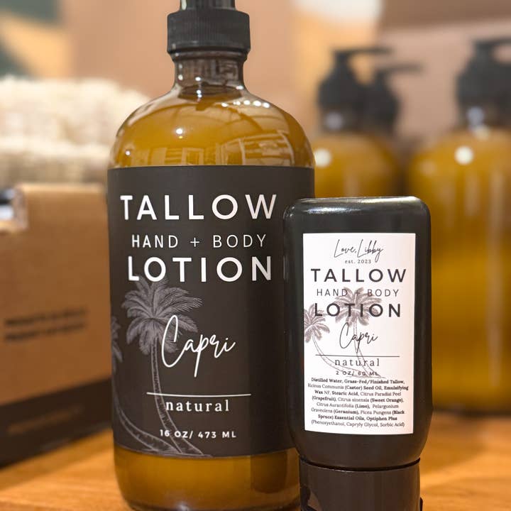 Love Libby LLC - Wholesale Hand & Body Lotion - Tallow Hand + Body Lotion