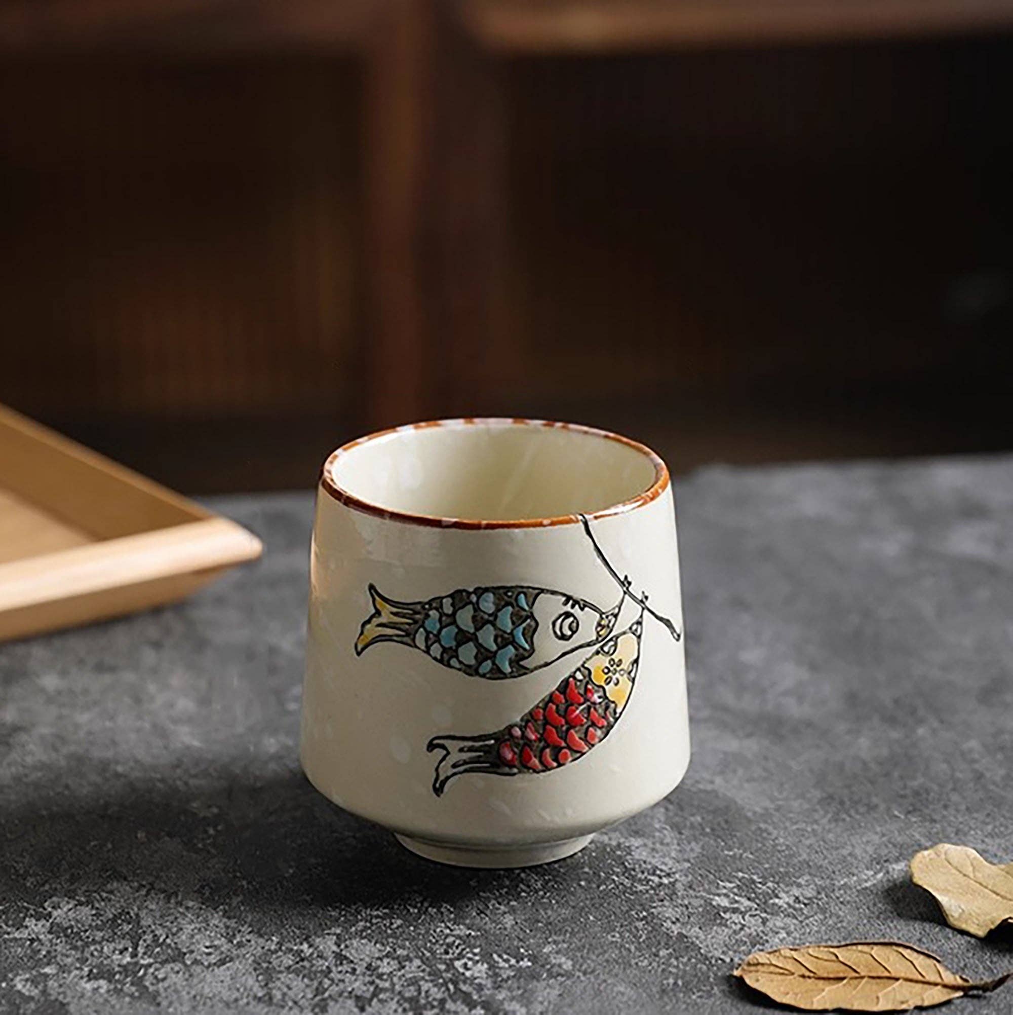 MinoCraft - Wholesale Coffee Mug - Japanese retro pattern tea cup2