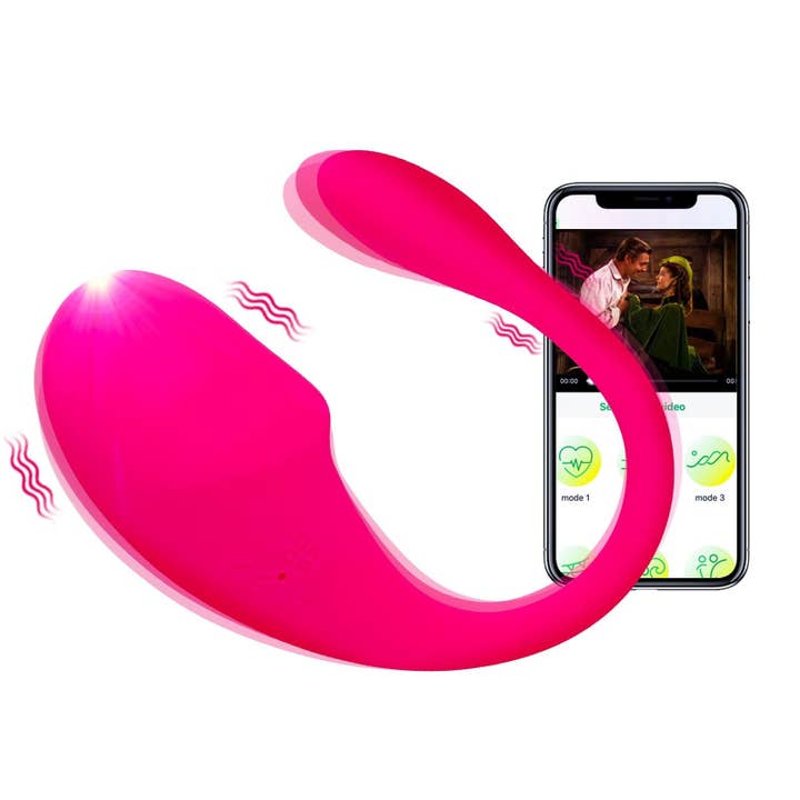 Rosa Power Escorts - BR322 - Travel Egg - Vibrador Controlado por App - Rosa para venda a revendedores na Faire
