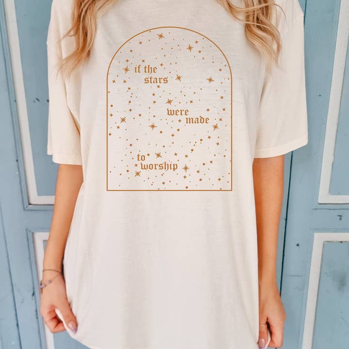 WENN DIE STERNE ZUR VEREHRUNG GEMACHT WURDEN, WERDE ICH ES AUCH FÜR EIN UNISEX-T-SHIRT MACHEN für den Großhandel von Dwell Apparel