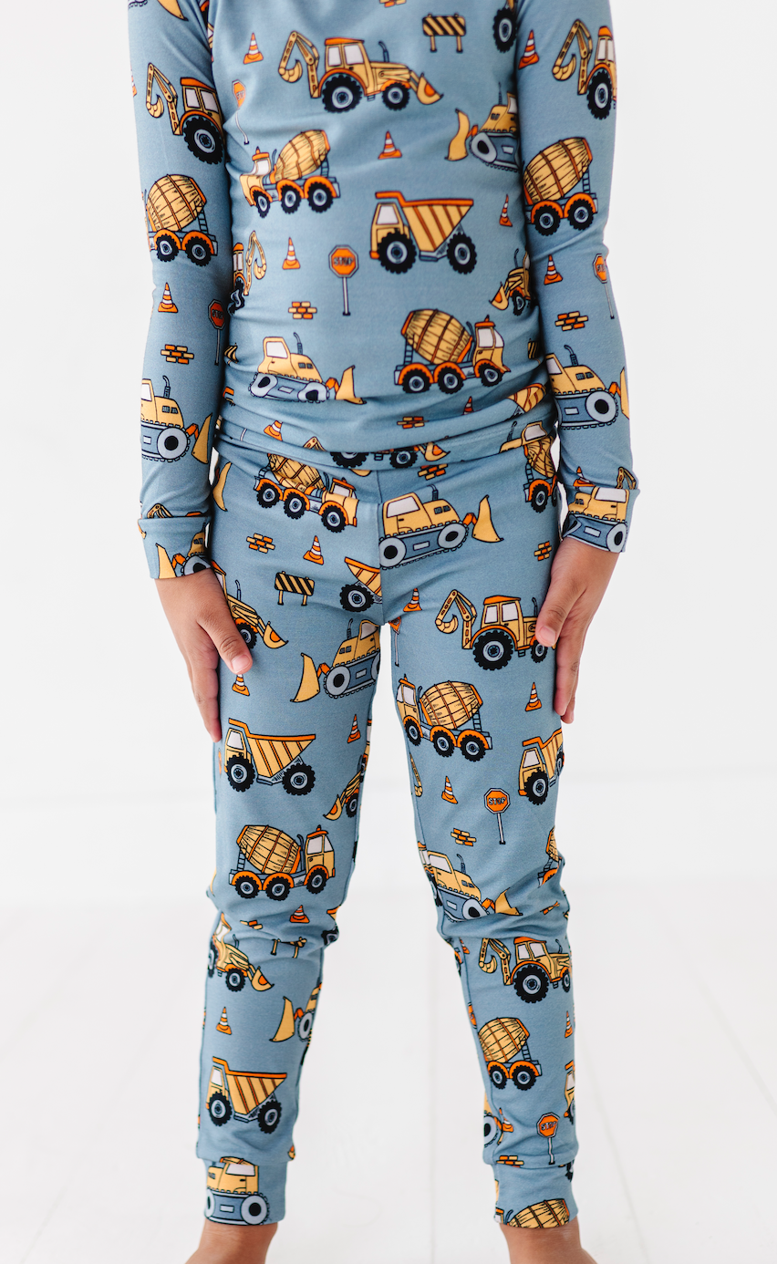 Bird & Bean® - Wholesale Sleepwear Set - Kids - Kids Bamboo Pajamas - Bamboo Fall Clothing- Worksite4