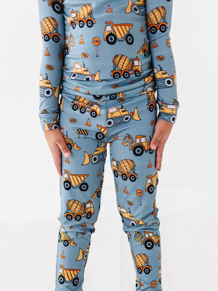 Bird & Bean® - Wholesale Sleepwear Set - Kids - Kids Bamboo Pajamas - Bamboo Fall Clothing- Worksite4