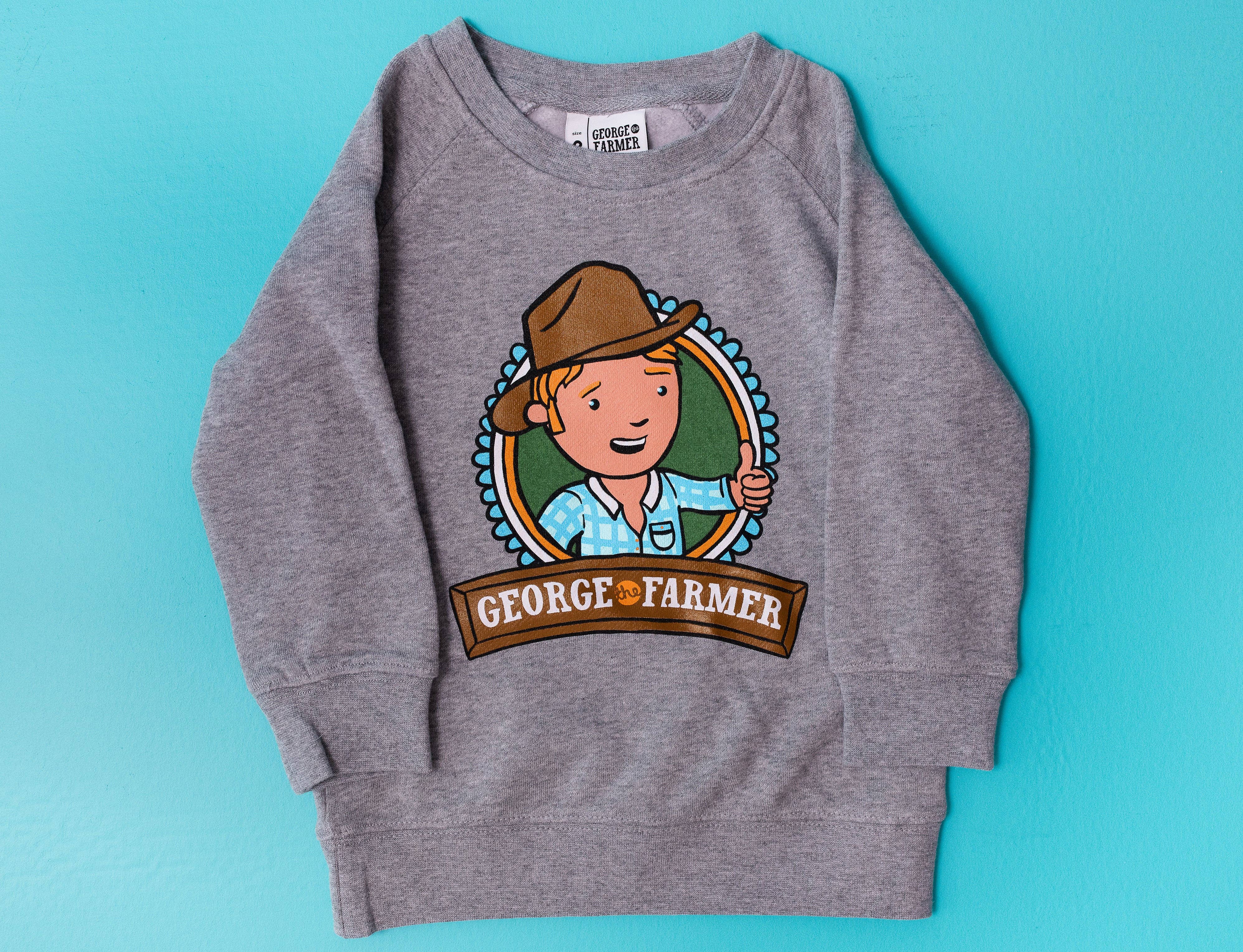 George the Farmer - Wholesale Sweatshirt - Kids - George the Farmer Crew Jumper0