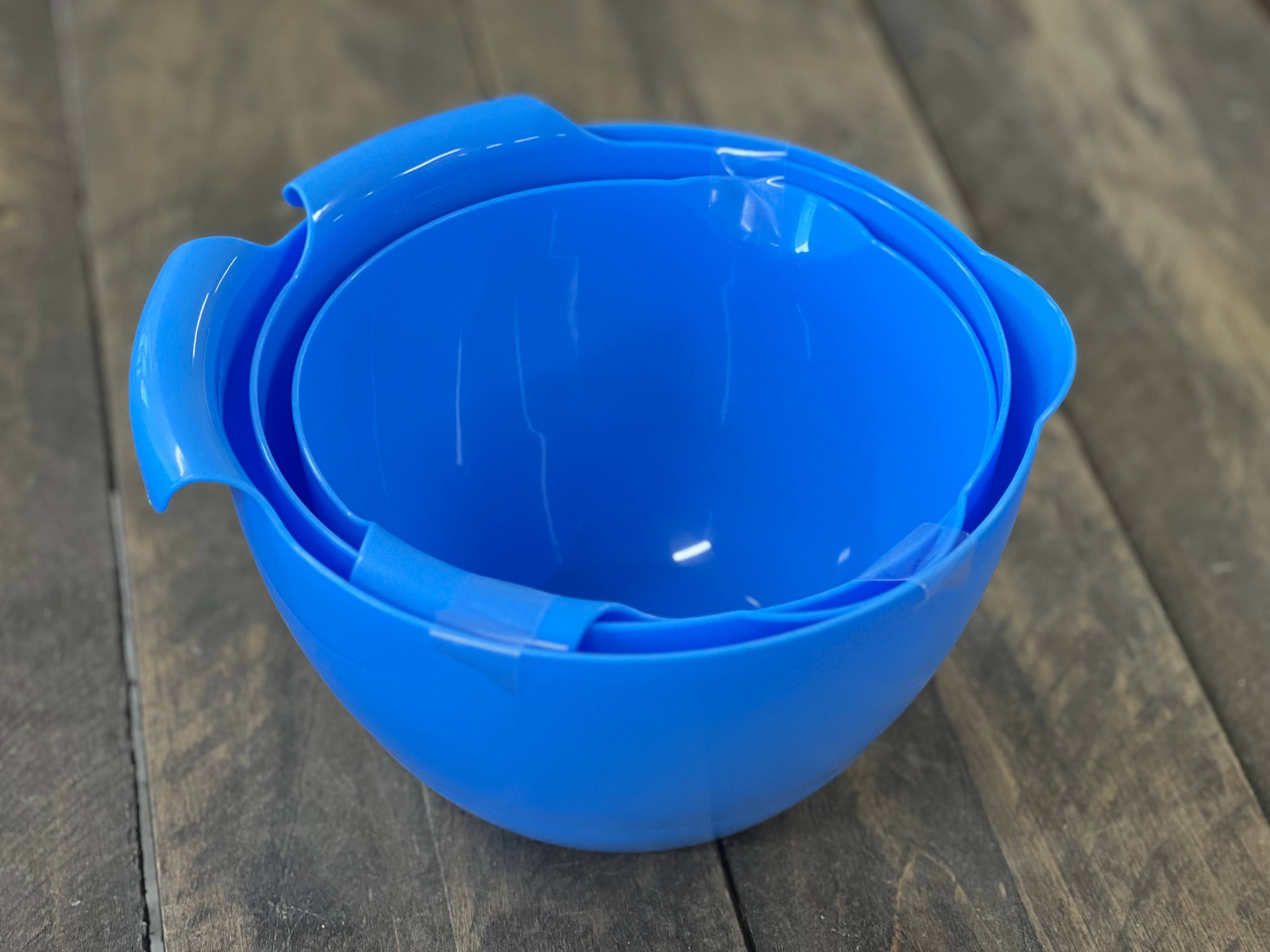 Linden Sweden – Engroshandel Bageskål – Røreskål 3-delt sæt (BLÅ)1