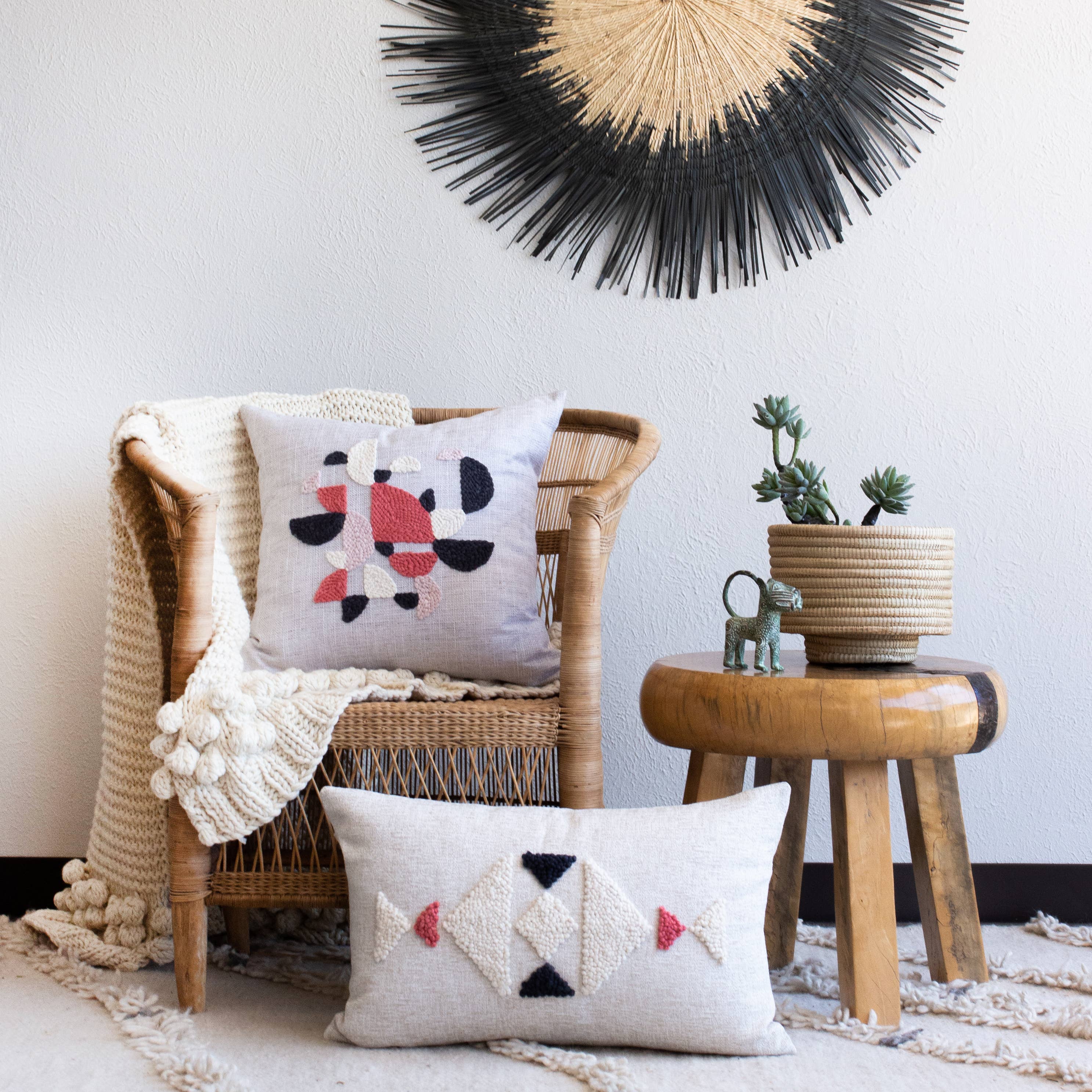 kanju Interiors - Wholesale Dimensionele/3D-muurkunst - Usiku geweven kunst aan de muur7