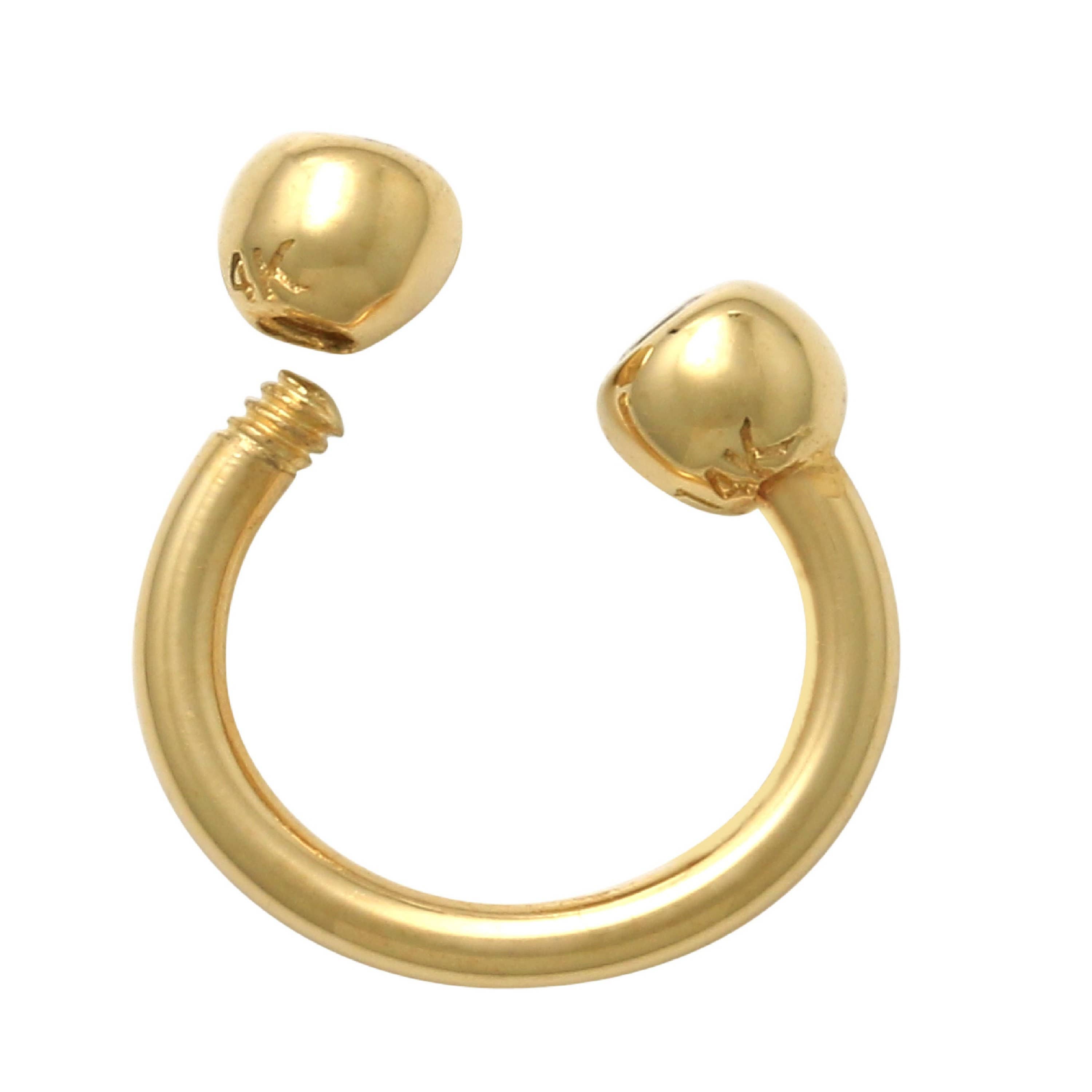 Zahav Jewelry - Wholesale Single Earring - 14kt Solid Gold Helix, Tragus, Cartilage Hoop Earrings2