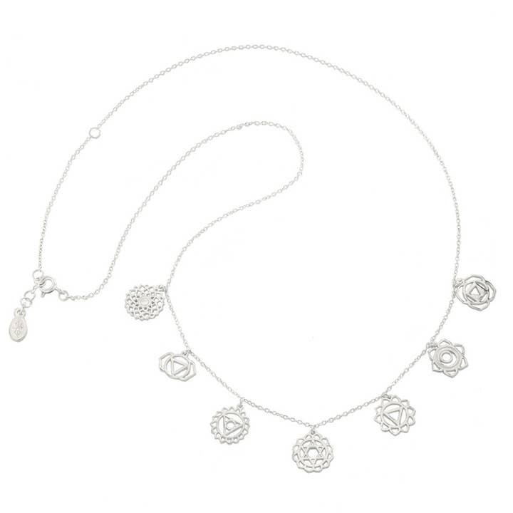 Colar de Filigrana Chakra - Todos os 7 Chakras por atacado de Jewelry Evolution