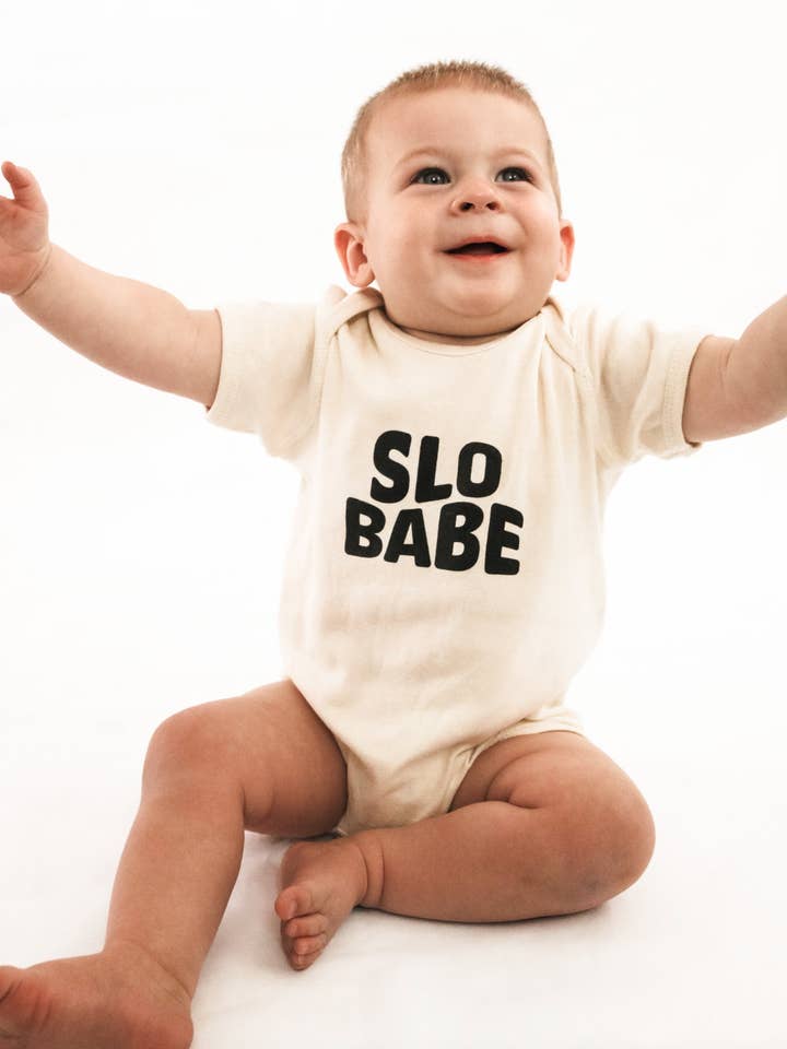 AnglinMade - Wholesale Bodysuit (Non-Footed) - Baby - SLO Babe Onesie3