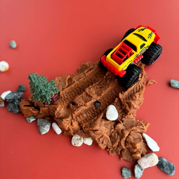 Earth Grown KidDoughs (KidDoughs by EGKD) - Wholesale Putty/Slime - Kids - Monster Truck (Root Beer) Dough-To-Go