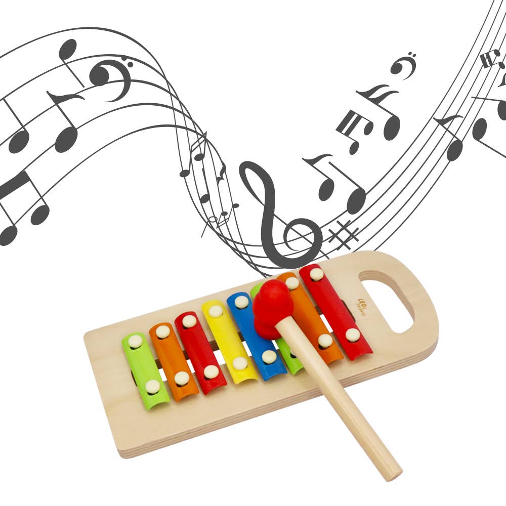 Leo & Friends - Wholesale Musical Toy - Kids & Baby - Leo & Friends Pound & Tap Xylophone with Slide-Out Xylophone7