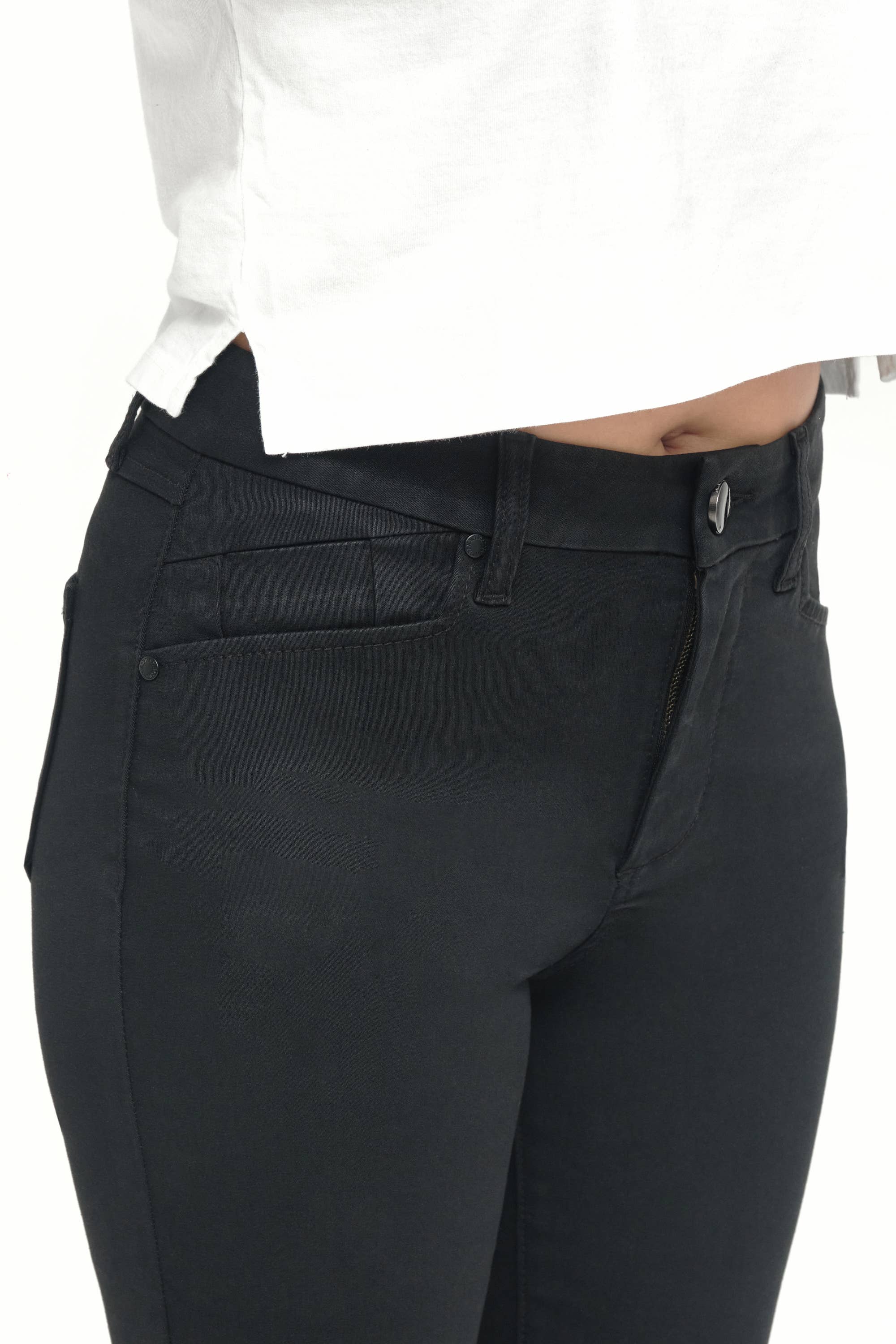 1822 Denim – wholesale Jeans - Dam – 30" Bättre Smör Slim Boot Jean i Svart7