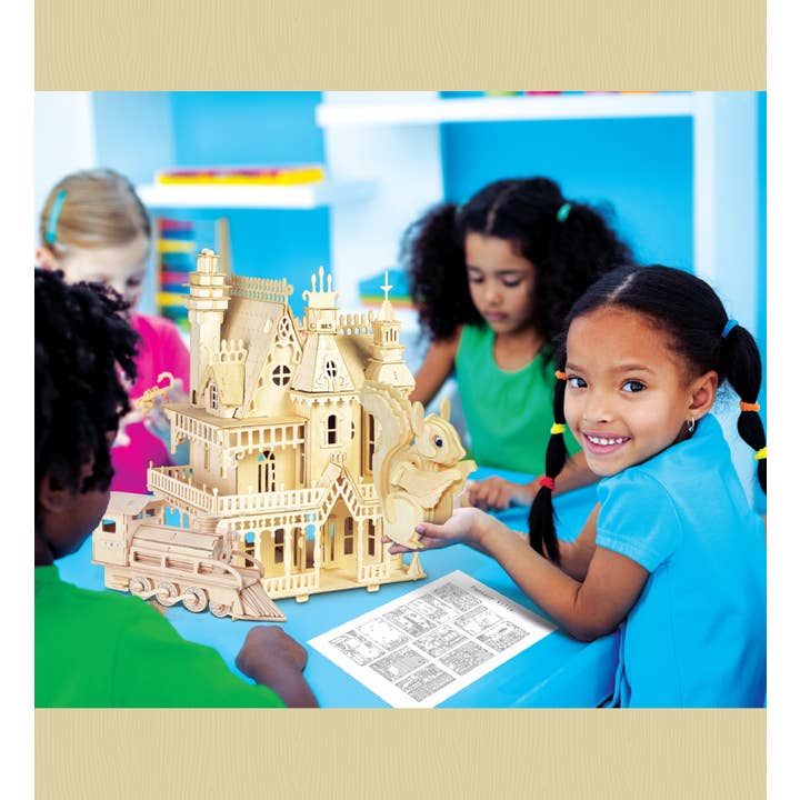 Cota Global - Wholesale Puzzle - Kids - 3D Puzzles - Steam Train6