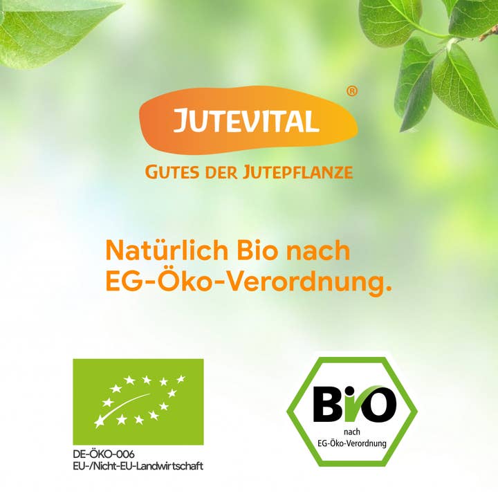 Jutevital – Großhandel Gesundheits-/Entgiftungstee – Bio Jute-Tee Ingwer Jutesäckchen