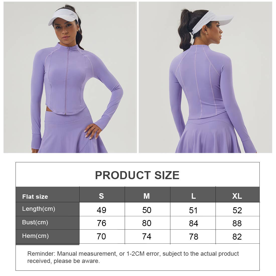Sodalemon - Vente Veste de sport – femme - Veste de yoga fitness zippée avec trou pour le pouce pour femmes6