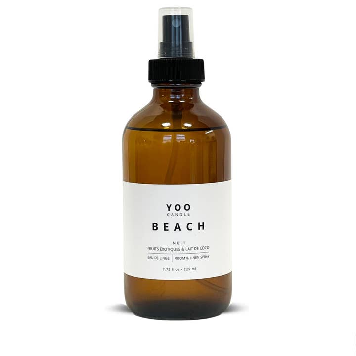 YooBeach – 7.75 FL OZ ROOM & LINEN SPRAY for wholesale by YooCandle