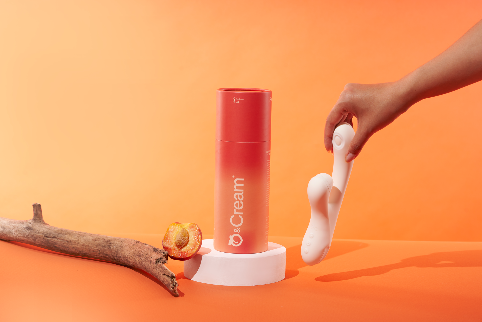 Peach and Cream ® – Großhandel Sexspielzeug – Dual-Stimulationsvibrator Peak2