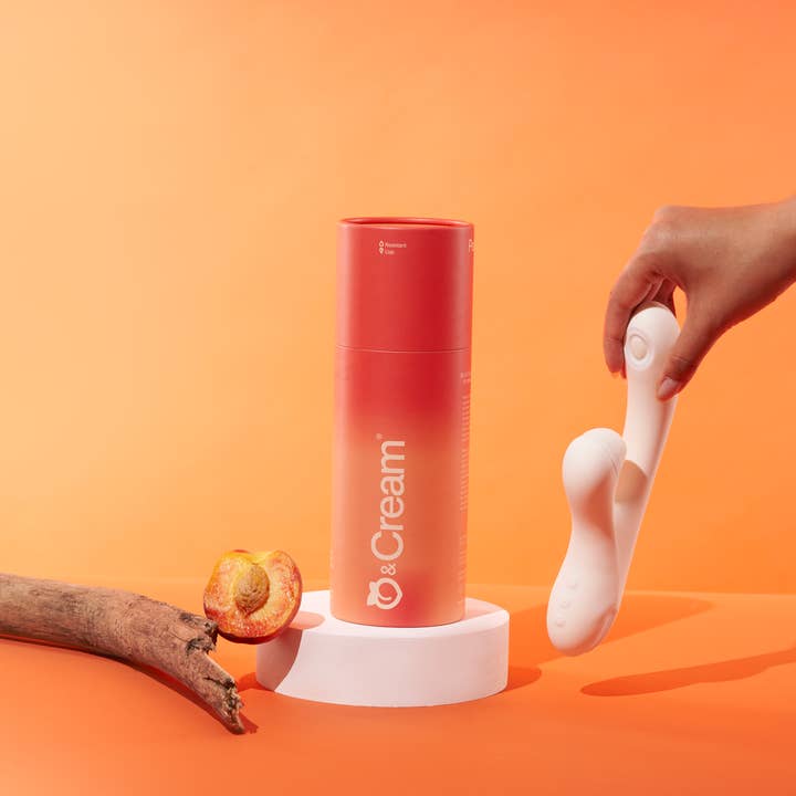 Peach and Cream ® - Vente Sex toys - vibromasseur à double stimulation - peak2