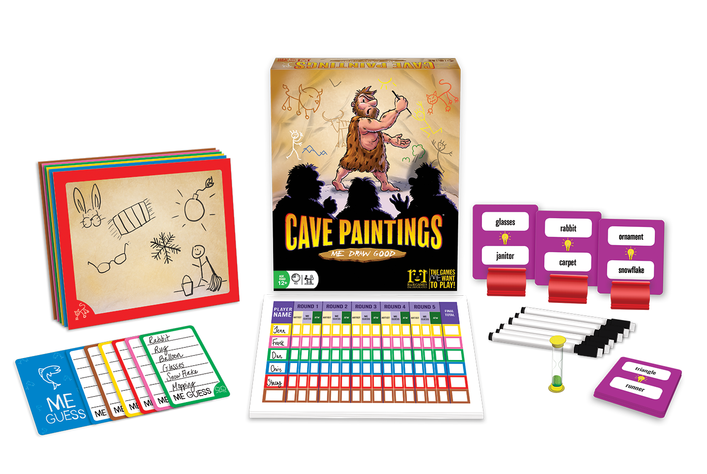 R & R Games - Vente Jeux de cartes - Jeu de société Cave Paintings1