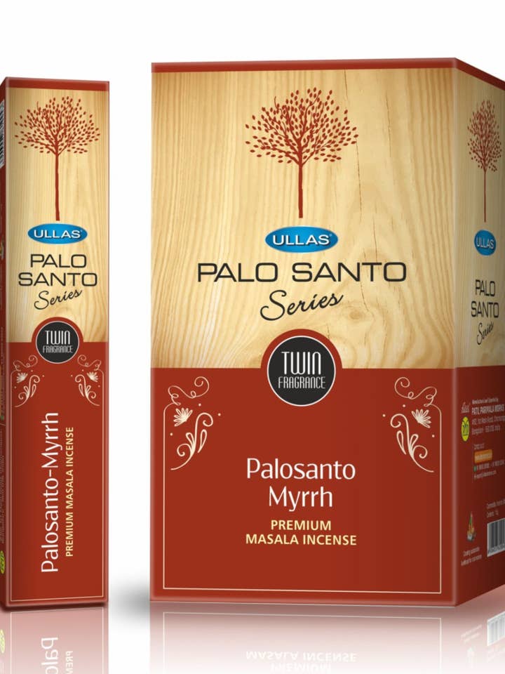 Ullas Series PS 15g Palo Santo-Myrrh for wholesale by AUM Fragrances