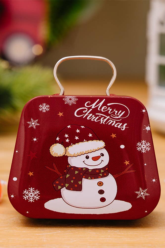 UNISHE - Wholesale Christmas Decoration - Christmas Home Decor Iron Candy Box HB0614