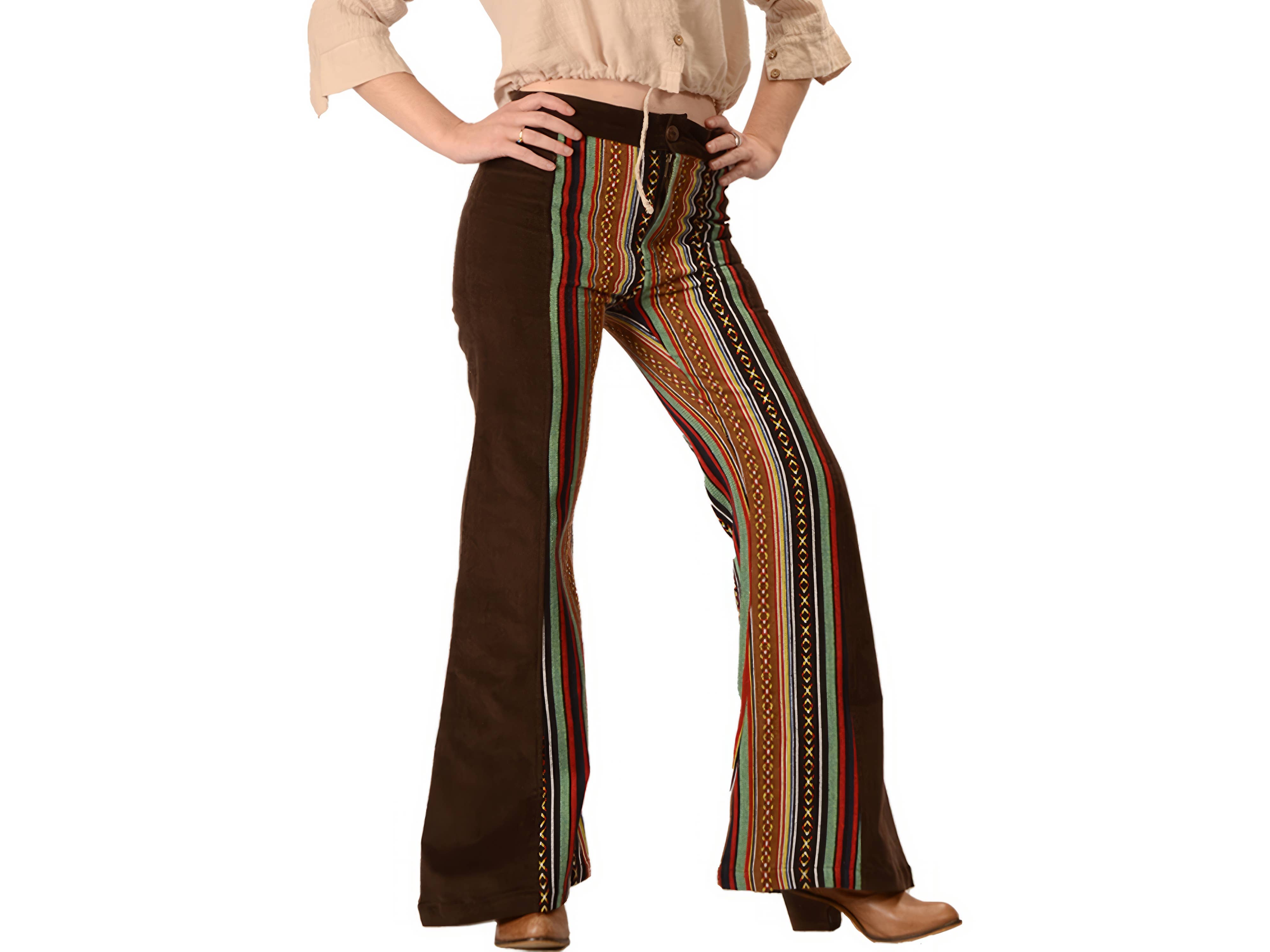 Gypsy Rose - Wholesale Pants - Women's - Corduroy and Gheri Bell Bottom Pants2