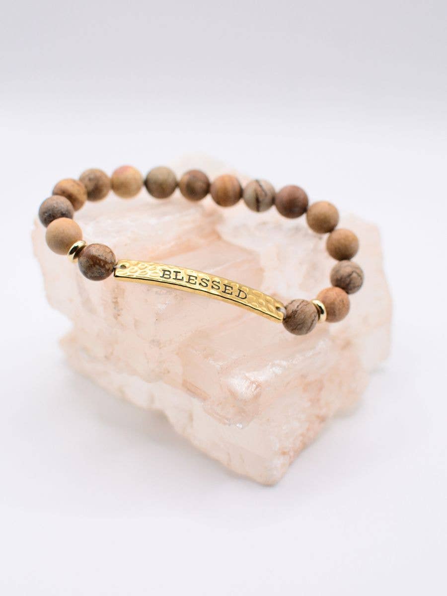 Two and Crew - Faith Based Jewelry & Gifts - Wholesale Charm/Dangle Bracelet - Blessed Christian Jewelry - Inspirational, Faith Bracelet 5