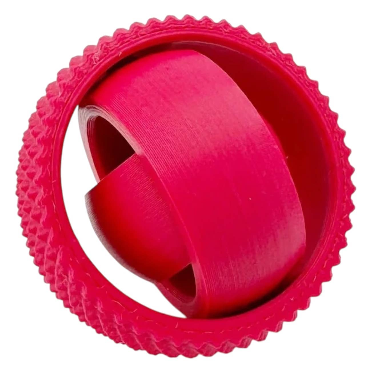 Kahn Creations -  Sensory Friendly and Custom Products - Vendita all'ingrosso Giocattolo fidget - Bambini - Gyro Fidget Spinner con presa ottimale e superficie testurizzata2