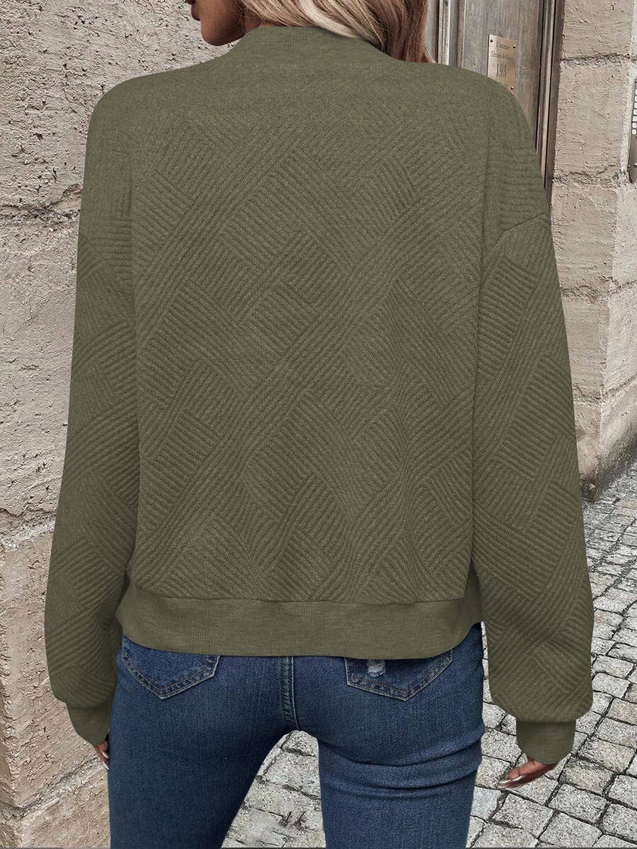 Lily Clothing - Wholesale Varsity/Baseball Jacket - Women's - ZIP-UP JACKET BASEBALL COLLAR BLAZER9