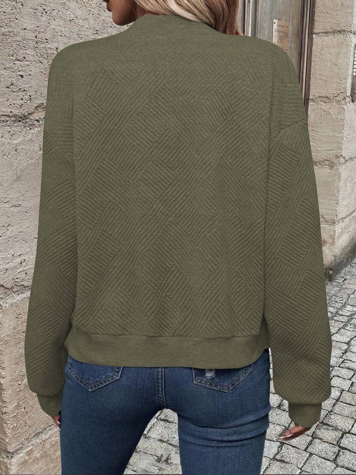 Lily Clothing - Wholesale Varsity/Baseball Jacket - Women's - ZIP-UP JACKET BASEBALL COLLAR BLAZER9