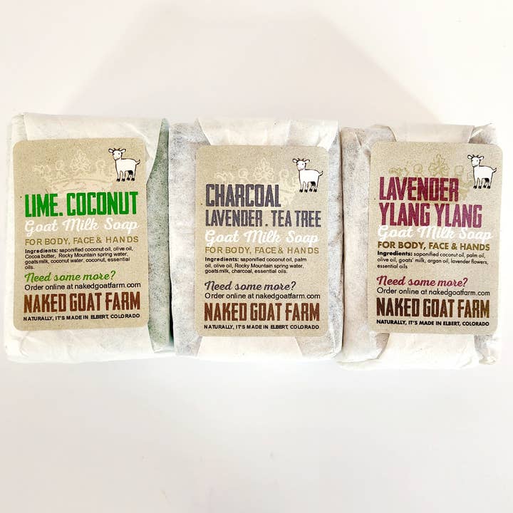 Naked Goat Farm Ltd. - Wholesale Bar Soap - Soap Gift Wrap1