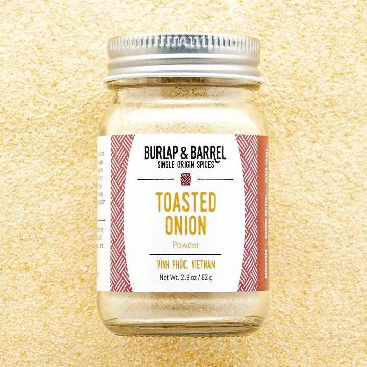 Toasted Onion Powder - Single Origin Spice & Seasoning for wholesale by Burlap & Barrel
