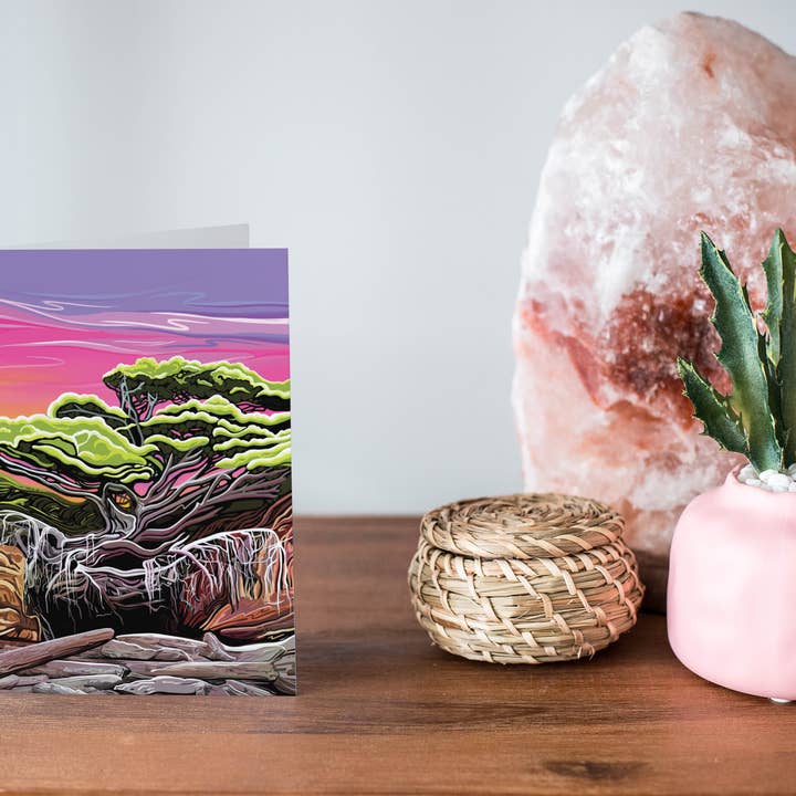 Linda Sholberg Art - Wholesale Art Print - Tree of Life - Kalalock, Washington Coast (5x7/A7)1