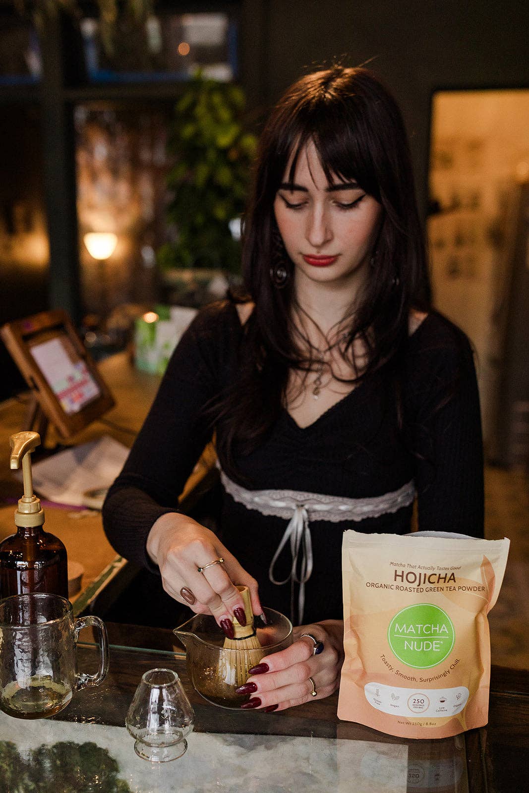 Matcha Nude - Wholesale Bowl - Glass Matcha Bowls – Bulk (Min 6 Units)3