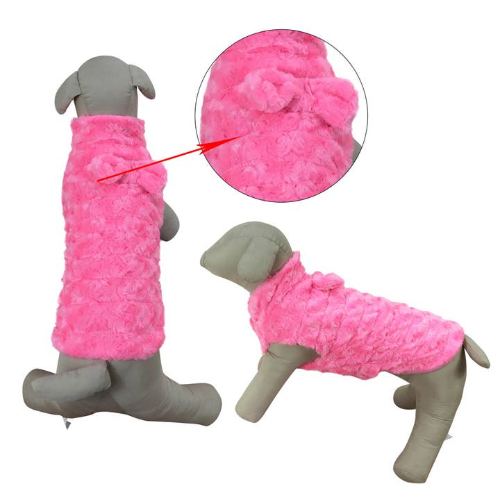 Primeware Inc. - Wholesale Pet Coat - Dog - Luxury Faux Fur Winter Dogs Coat