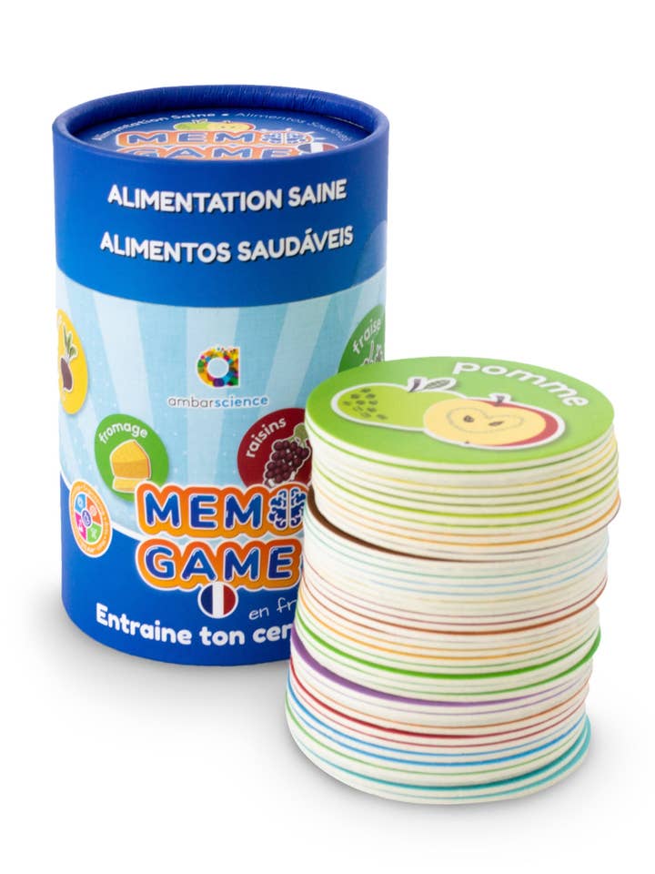 MEMO GAME - HEALTHY EATING (FR) for wholesale by ambar: