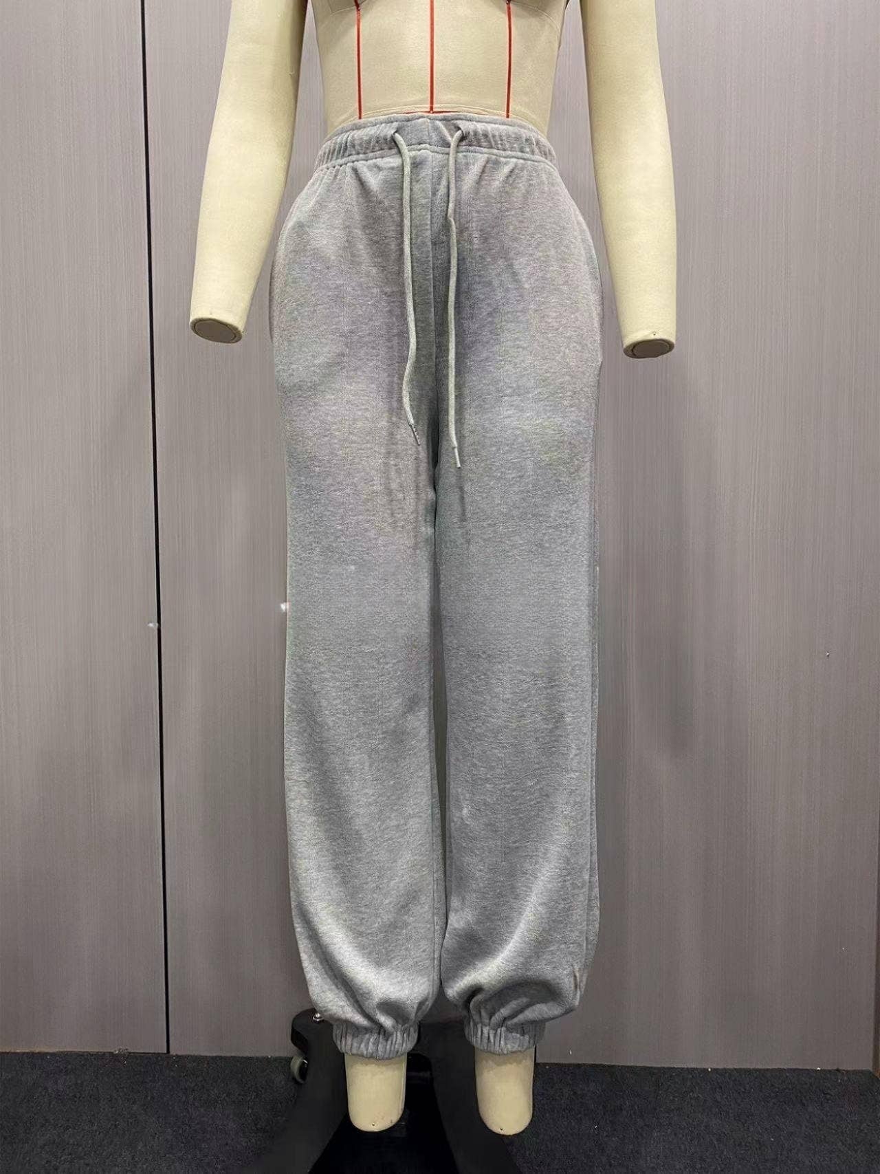 HIDDENBRAND - Wholesale Pants - Women's - Fall Baggy Jogging Sweatpants Trouser 16 Colors1