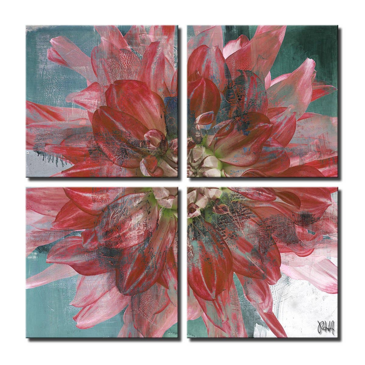 Ready2hangart, Inc. - Wholesale Painting/Drawing - Painted Petals XXXI' Canvas Wall Art2