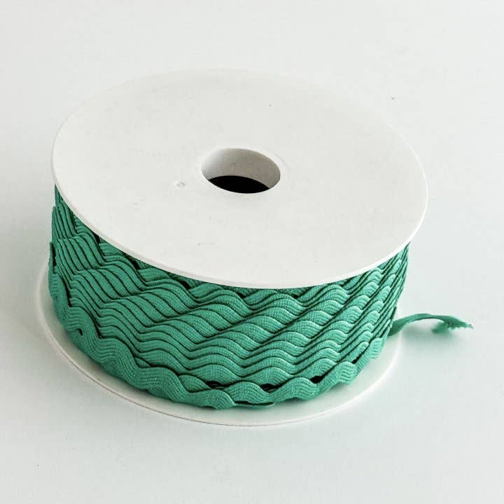 Aquamarine Rickrack for wholesale by CHIC&PAPER