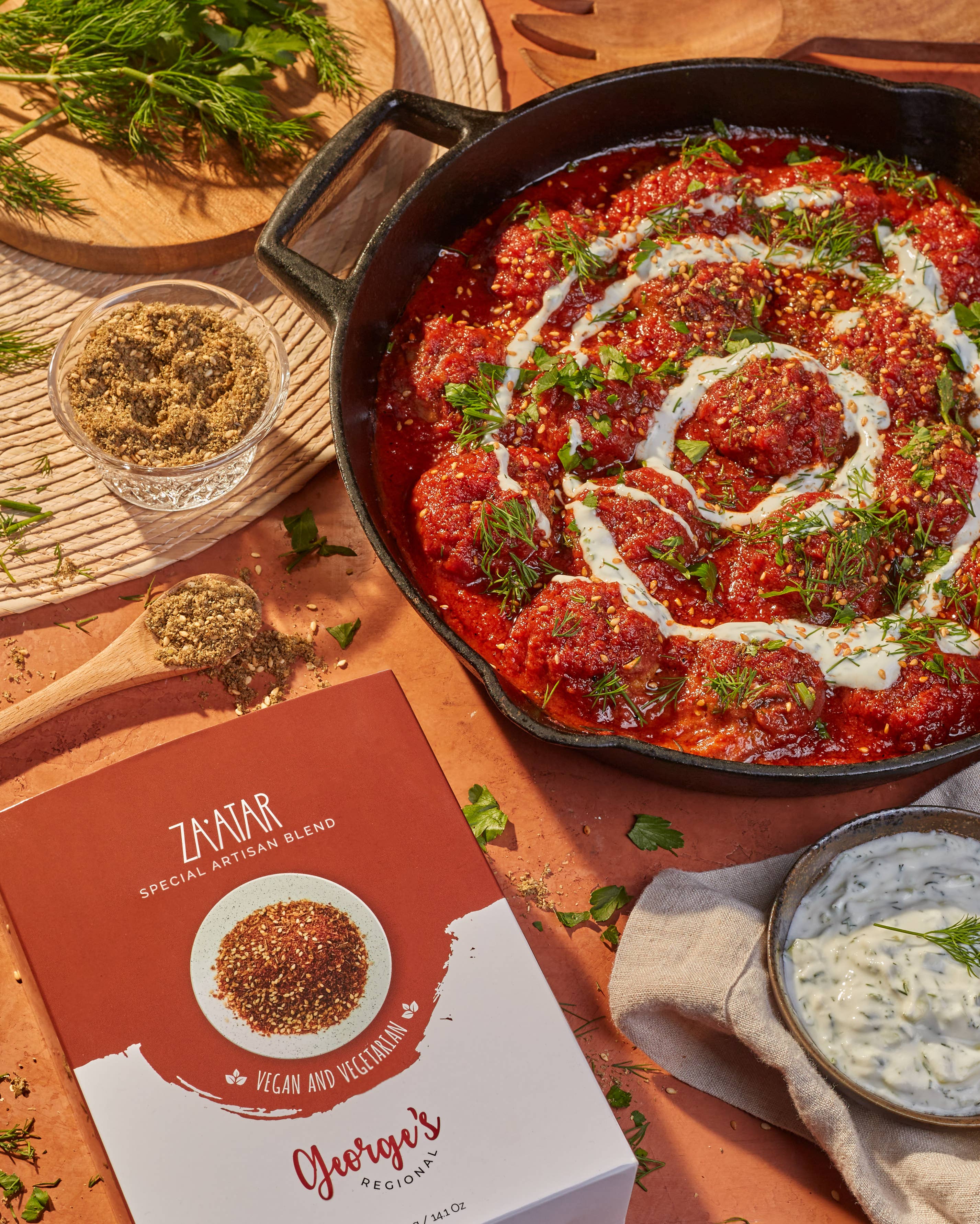 George's Regional - Wholesale Dried Spice Mix - Zaatar - Special Artisan Blend (400g)5