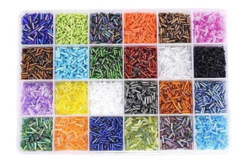 Mandala Crafts - Wholesale Beads - Glass Seed Beads Variety Pack for Jewelry Making2