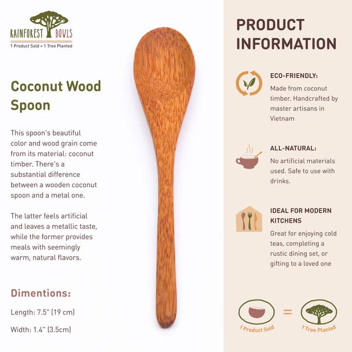 Rainforest Bowls - Wholesale Keukenlepel - Houten lepel kokosnoot4