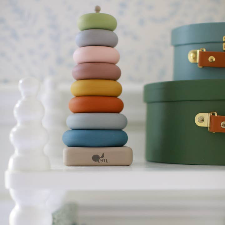 Lytl Store - Wholesale Building Set - Kids - Montessori Silicone Ring Stacker | Toddler Sensory Toy3