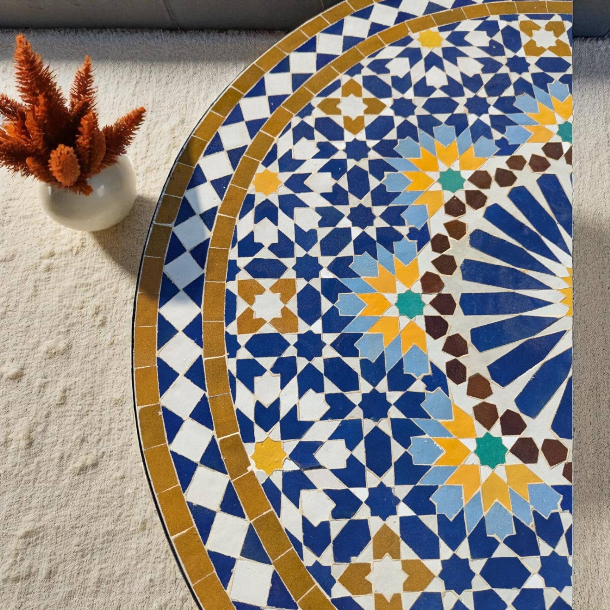 AtlasPerles - Wholesale Coffee Table - Mosaic Patio Table3