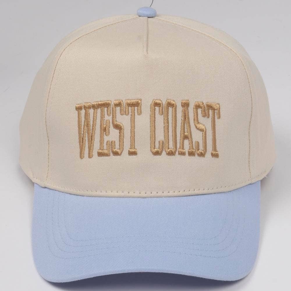 Pink Irene Wholesale - Wholesale Baseball Cap - Unisex - WEST COAST EMB TWO TONE 5 PANEL BASEBALL CAP5