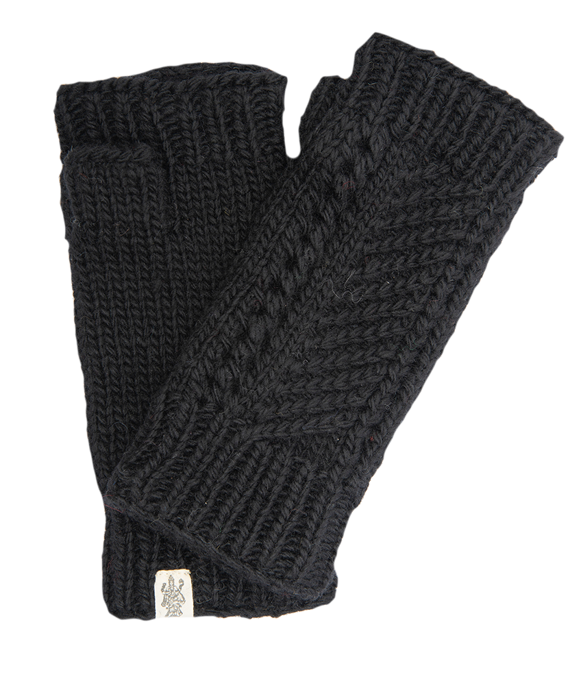 Nirvanna Designs, Inc. – wholesale Hand warmer – Diagonal Knit Fingerless Gloves0