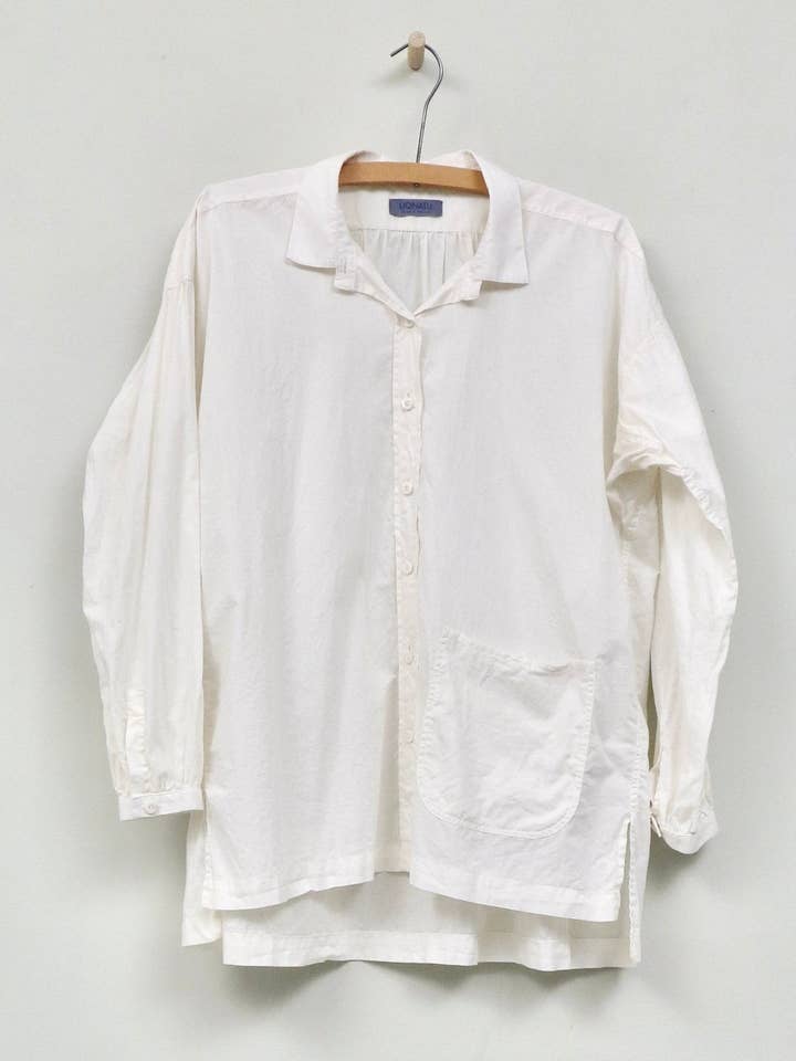 UQNATU - Wholesale Button Down Shirt - Women's - Long Sleeve Smock Organic Batiste7